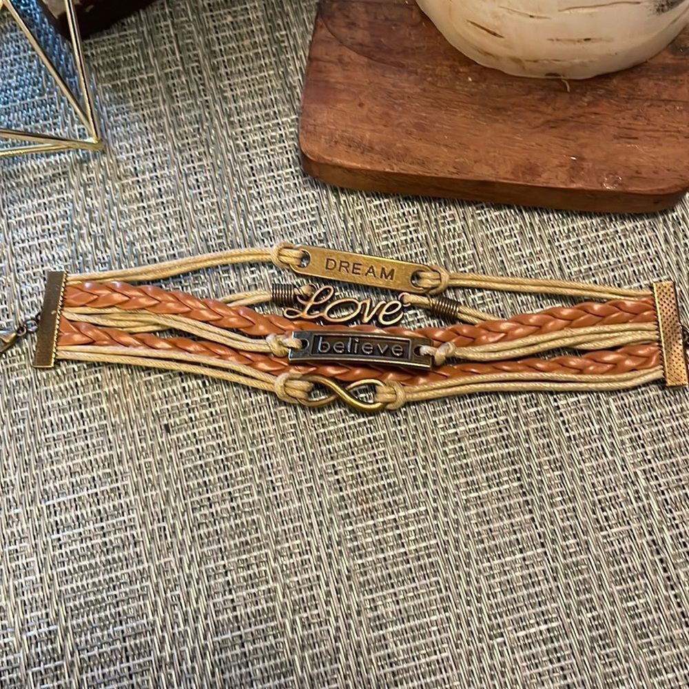 #129 Brown Dream Wrap Bracelet